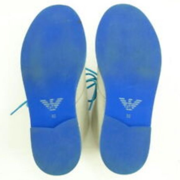 ARMANI JUNIOR Boots Beige  Suede Authentic - Picture 4 of 6